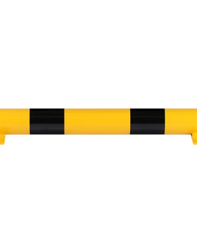 Roll stop beam 120 cm, black-yellow. Buy in the online store.