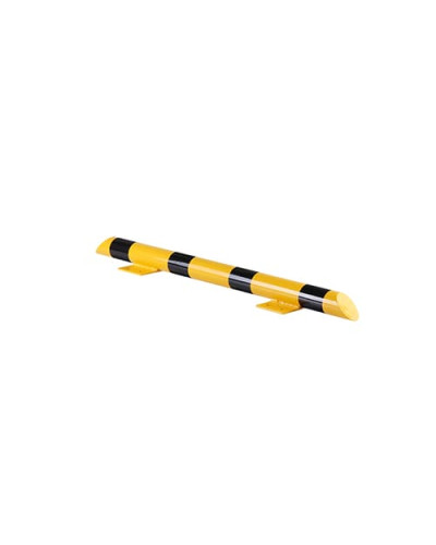 Roll stop beam 120 cm, black-yellow. Buy in the online store.
