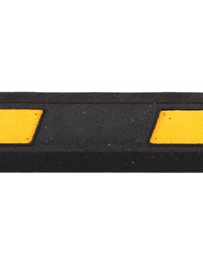 Parking space demarcation 180 cm, black-yellow. Buy in the online store.