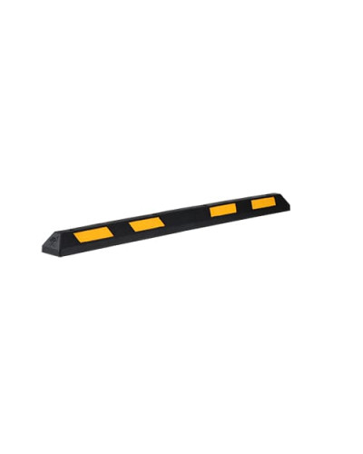 Parking space demarcation 180 cm, black-yellow. Buy in the online store.