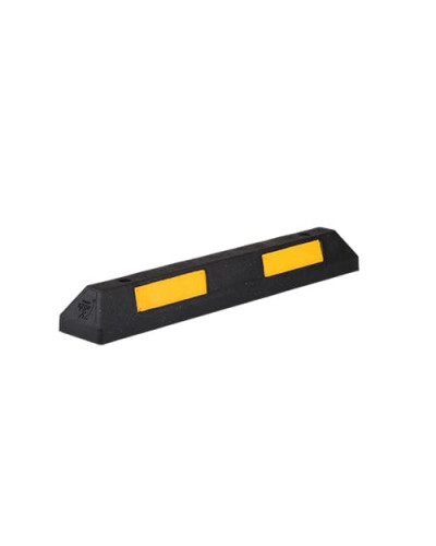 Parking space demarcation 90 cm, black-yellow. Buy in the online store.