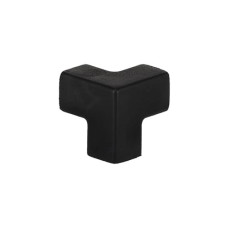 Protective corner type H 3-sided black