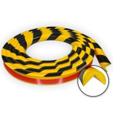 Protection profile type A+ linear meter self-adhesive, yellow-black