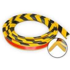 Protective profile type H linear meter self-adhesive, yellow-black