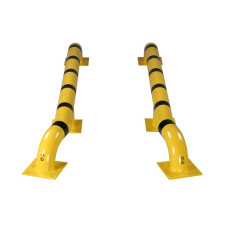 Set of modular entry aids D 159 mm for trucks, yellow-black