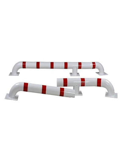 Set of modular entry aids D 159 mm for trucks, red and white, for bolting on  - INCAPCORP. Buy in the online store.