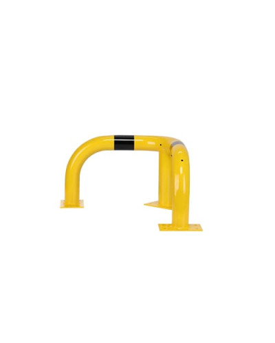 Rammschutzecken Eckschutzbügel 350 mm Höhe, 600x600 mm, verzinkt und beschichtet, zum Aufdübeln, gelb-schwarz - INCAPCORP. Kaufen Sie im Online-Shop