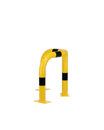 Impact Corner Protection 600 mm high, 600x600 mm, Indoor, for dowelling, Yellow-Black  - INCAPCORP. Buy in the online store.