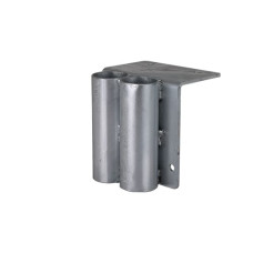 Mounting sleeve Central mounting, for ramp guard rails, removable, galvanized