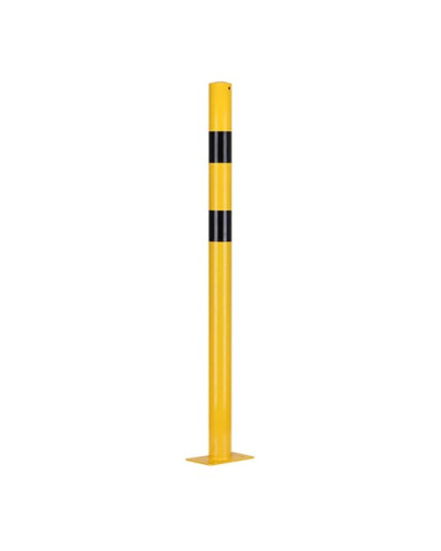 Rammschutzpoller D 76 mm H 1200 mm, gelb/schwarz. TÜV-zertifiziert. Kaufen Sie im Online-Shop