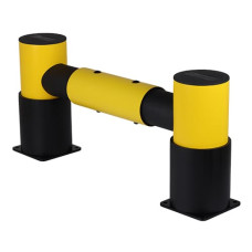 Rack-end barrier Golf single rail, 1100 mm, TÜV tested