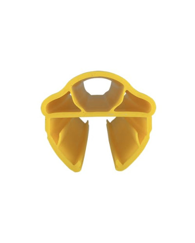 Rack Guard Protector ALFA 600 mm, yellow, clip on - INCAPCORP. Buy in the online store.