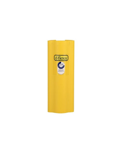 Rack Guard Protector ALFA 400 mm, 100-125 mm wide, yellow, clip on - INCAPCORP. Buy in the online store.