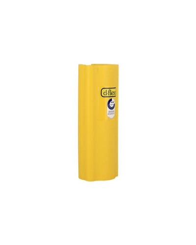 Rack Guard Protector ALFA 400 mm, 100-125 mm wide, yellow, clip on - INCAPCORP. Buy in the online store.