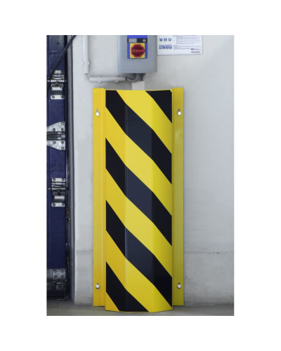 Protection for drainage hoses and pipes 1000x395, for dowelling, Indoor use, yellow-black  - INCAPCORP. Buy in the online store.