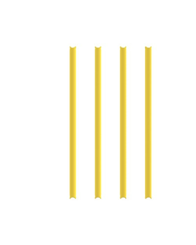Set of bars made of flexible special plastic for safety barrier Delta 4, yellow - INCAPCORP. Buy in the online store.
