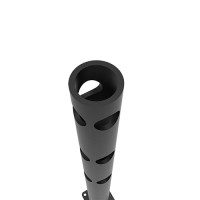 T-Pfosten 100x1200 mm aus flexiblem Spezialkunststof für Sicherheitsbarriere DELTA 3