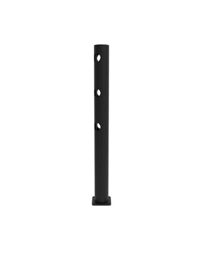 Corner post 45 degrees 100x1200 mm made of flexible special plastic for DELTA 3 safety barrier, for Dowelling - INCAPCORP. Buy in the online store.