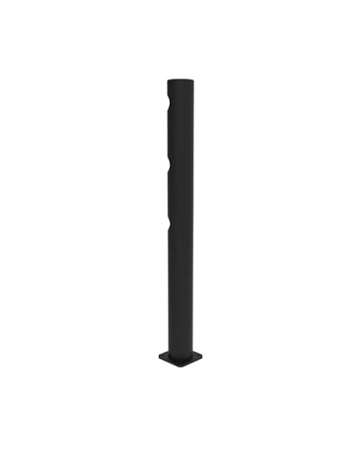Corner post 45 degrees 100x1200 mm made of flexible special plastic for DELTA 3 safety barrier, for Dowelling - INCAPCORP. Buy in the online store.