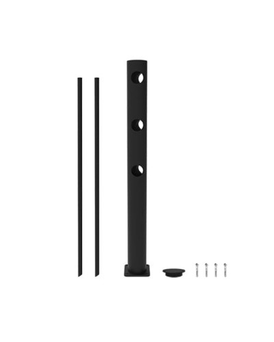 Corner post 45 degrees 100x1200 mm made of flexible special plastic for DELTA 3 safety barrier, for Dowelling - INCAPCORP. Buy in the online store.