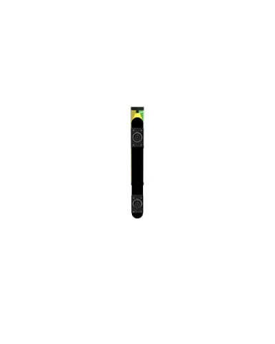 Swing door Juliet 1200 mm for modular DELTA safety barriers, yellow-black - INCAPCORP. Buy in the online store.