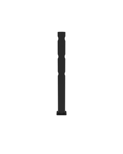JULIET 90-degree angle center post Gate for Swing Doors diameter 110 x height  1200 mm, black, for Dowelling - INCAPCORP. Buy in the online store.