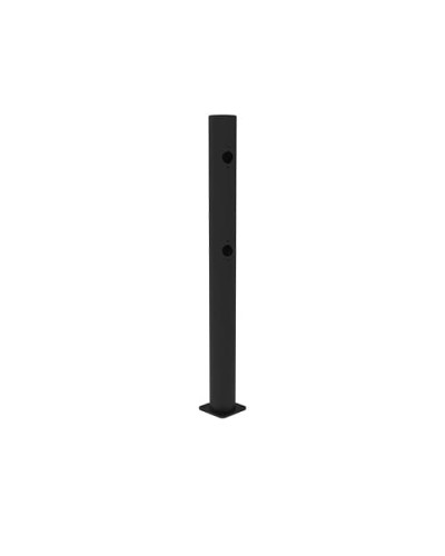 JULIET 22.5 degree angle center post Gate for Swing Doors diameter 110 x height  1200 mm, black, for Dowelling - INCAPCORP. Buy in the online store.