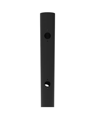 JULIET 292.5 degree angle center post Gate for Swing Doors diameter 110 x height  1200 mm, black, for Dowelling - INCAPCORP. Buy in the online store.