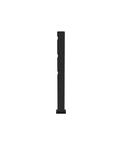 JULIET 337,5 degree angle center post Gate for Swing Doors diameter 110 x height  1200 mm, black, for Dowelling - INCAPCORP. Buy in the online store.