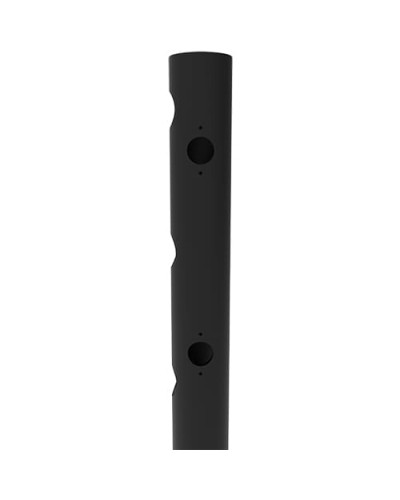 JULIET 90 degree angle R-cornerpost (right) Gate for Swing Doors diameter 110 x height  1200 mm, black, for Dowelling - INCAPCORP. Buy in the online store.