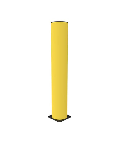 Bollard Bravo D 200 x H 1200 made of flexible special plastic, yellow, for Dowelling - INCAPCORP. Buy in the online store.