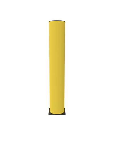 Bollard Bravo D 200 x H 1200 made of flexible special plastic, yellow, for Dowelling - INCAPCORP. Buy in the online store.