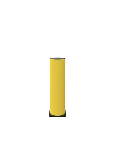 Bollard Bravo D 200 x H 750 made of flexible special plastic, yellow, for Dowelling - INCAPCORP. Buy in the online store.