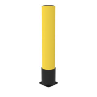 Bollard Bravo D 200 x H 1200 made of flexible special plastic, with rotating collar, TÜV tested