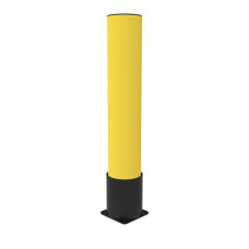 Bollard Bravo D 200 x H 1200 made of flexible special plastic, with rotating collar, TÜV tested