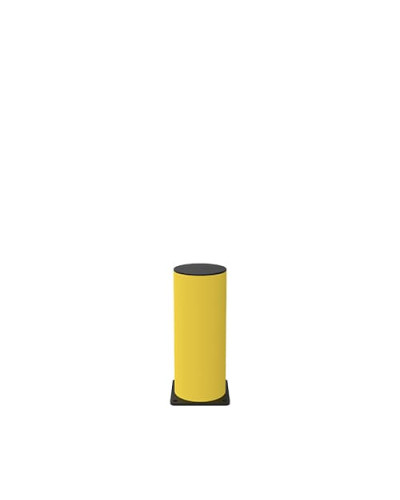 Bollard Bravo D 200 x H 500 made of flexible special plastic, yellow, for Dowelling - INCAPCORP. Buy in the online store.