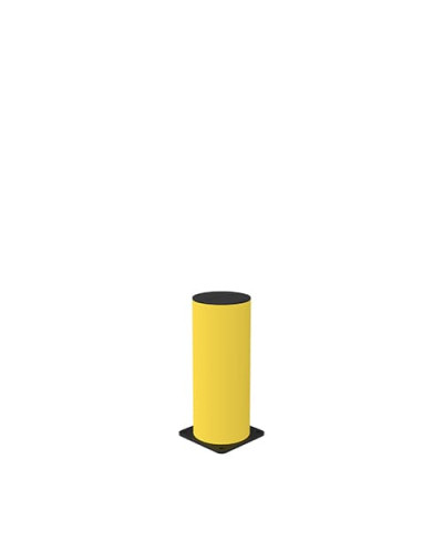 Bollard Bravo D 200 x H 500 made of flexible special plastic, yellow, for Dowelling - INCAPCORP. Buy in the online store.