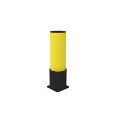 Bollard Bravo D 200 x H 750 made of flexible special plastic, with rotating collar, TÜV tested
