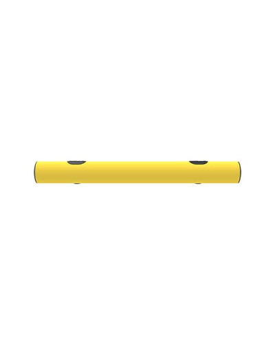 Kerb Barrier MIKE 1300 mm, yellow-black, for bolting on - INCAPCORP. Buy in the online store.