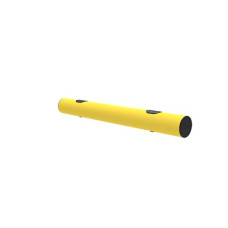 Kerb Barrier MIKE 1300 mm, yellow-black