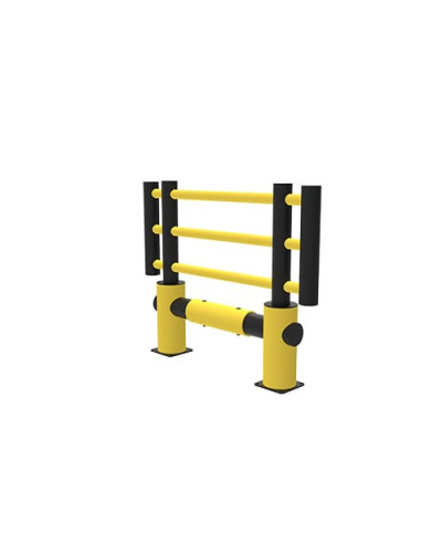 KILO Fixed Unit Machine Guard length 1,5 m, yellow-black, for Dowelling - INCAPCORP. Buy in the online store.