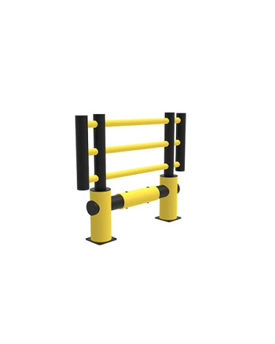 KILO Fixed Unit Machine Guard length 1,5 m, yellow-black, for Dowelling - INCAPCORP. Buy in the online store.