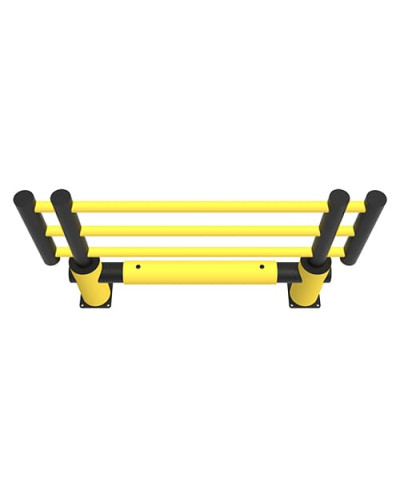 KILO Fixed Unit Machine Guard length 2 m, yellow-black, for Dowelling - INCAPCORP. Buy in the online store.