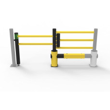 Echo/Oscar Sliding Door 1000 mm, yellow-black