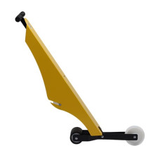 Floor marking device for warning marking tapes