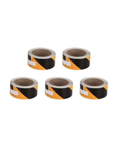 Floor marking tape INC-GS50, yellow-black. Buy in the online store.