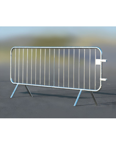 Hot-dip Galvanized Crowd Barrier | Site Safety - Online Shop