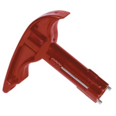 Secura-Key Set | 10 pieces in bag | Color: Red | Replacement keys for Secura system