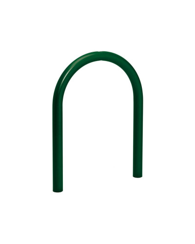 Buy Bicycle Rack in Paper Clip Shape D 60 mm, 1 Bike, PROCITY: Metal - Moss Green, For Embedding in Concrete Online - Shop