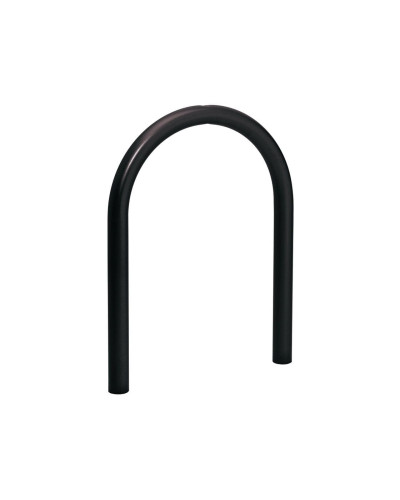 Buy Bicycle Rack in Paperclip Shape D 60 mm, 1 Bicycle, PROCITY: Steel - Deep Black, for embedding in concrete - Shop Online for Delivery